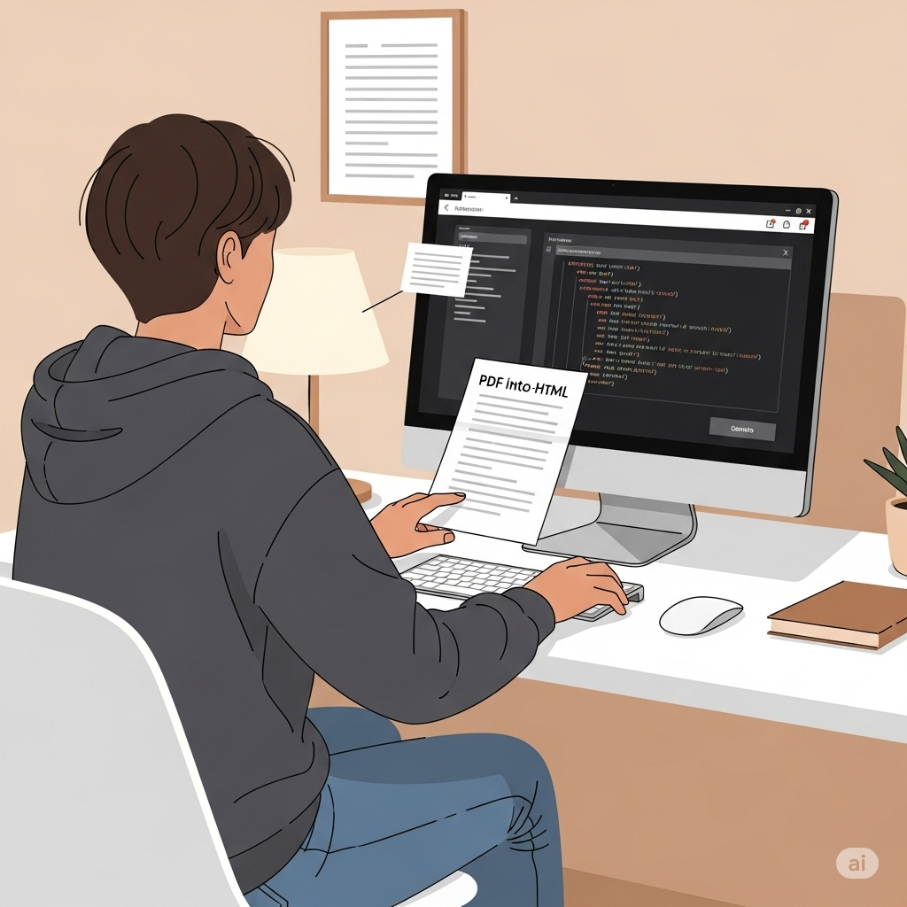 PDF to HTML Converter Tool