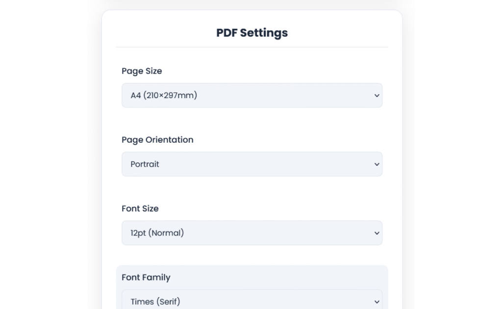 PDF Creator Tool